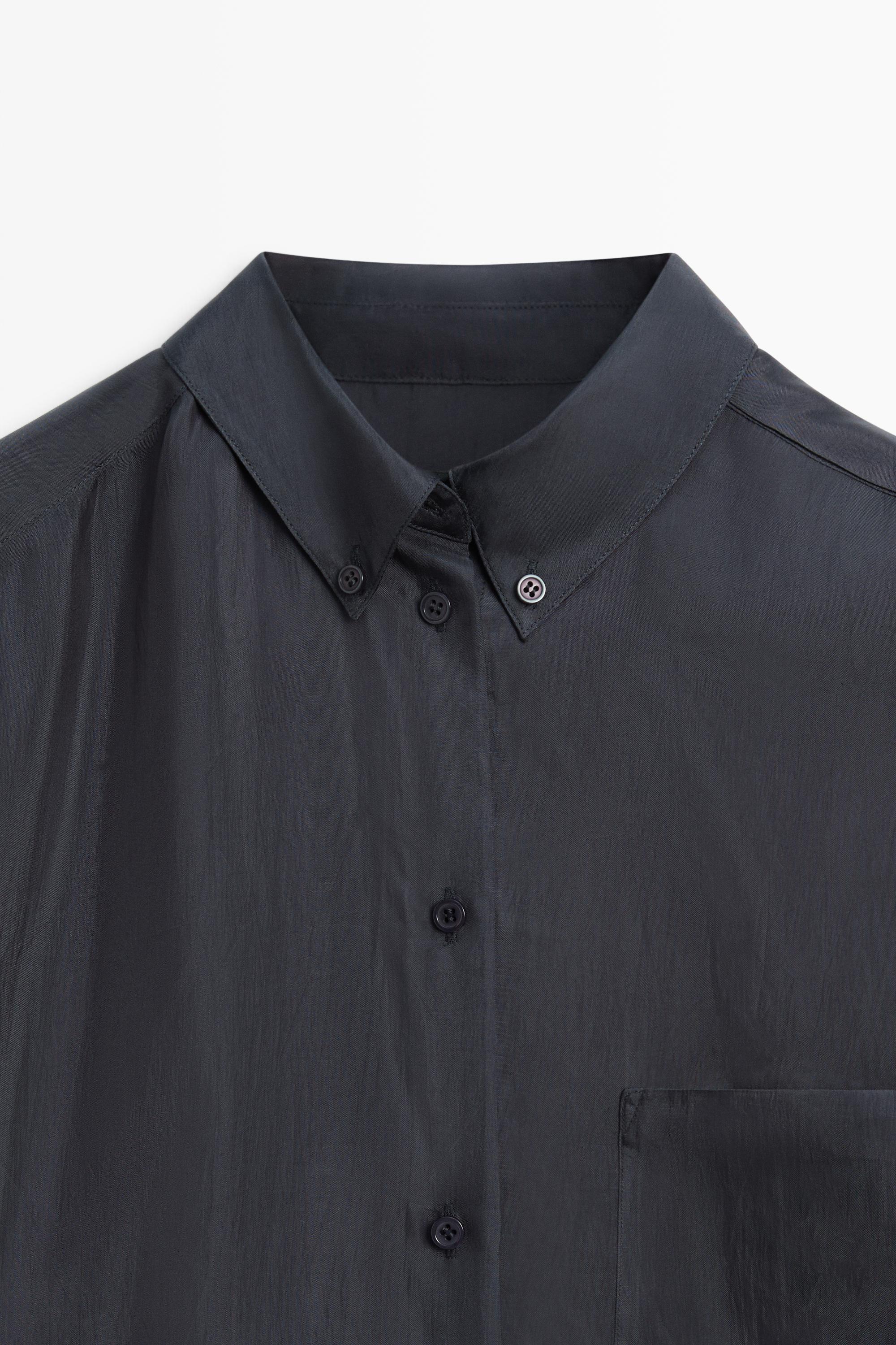 Chemise fluide à poche